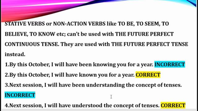 Future Perfect Continuous Tense - SOWJANYA'S ENGLISH CLASS смотреть онлайн