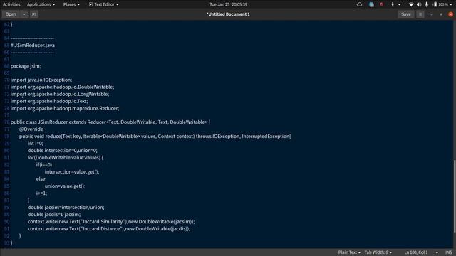 Jaccard Similarity & Jaccard Distance between two Sets using Hadoop Map Reduce with Java programs смотреть онлайн