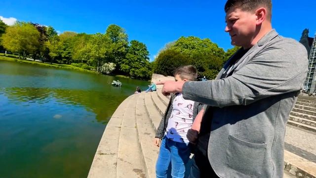 Прогулка в центре Ганновера?Hannover?Красивые виды?Ещё один солнечный день?Германия...? смотреть онлайн