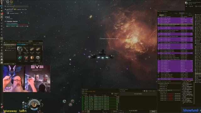 Fighting for EDENCOM Fleet - EVE Online Live смотреть онлайн