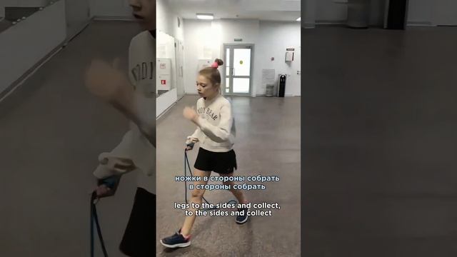 Упражнения со скакалкой для гимнасток смотреть онлайн