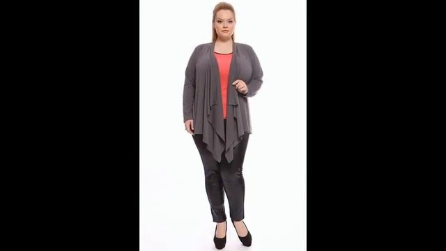 Кардиган женский большого размера спицами смотреть онлайн