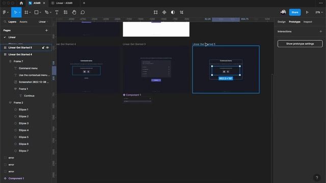 ASMR UI Designing in FIGMA - Linear- No Talking | Silent смотреть онлайн