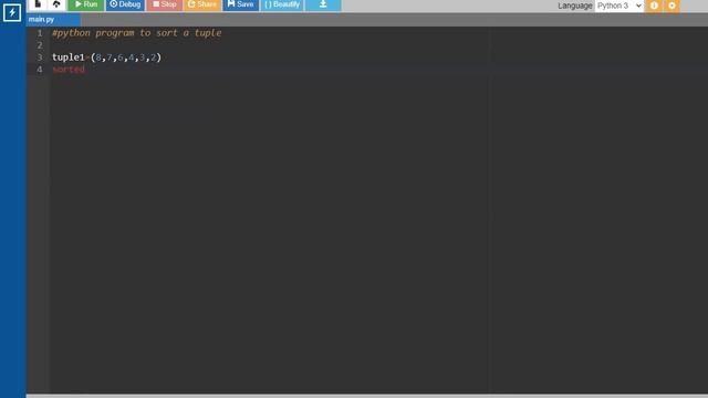 Python Program to Sort a Tuple || Tamil смотреть онлайн