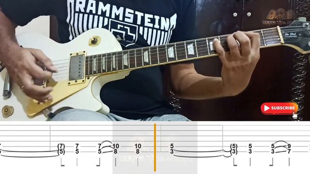 Rammstein - Halleluja - Guitar Cover | Screen TAB
