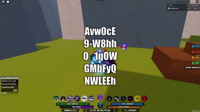 Training (Training Grounds) Private Server Codes for Shindo Life (Shinobi Life 2) Roblox смотреть онлайн