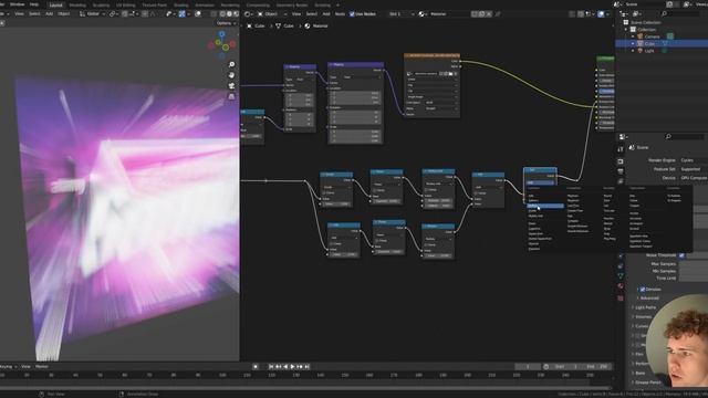 Blender Ultimate Hologram Tutorial смотреть онлайн