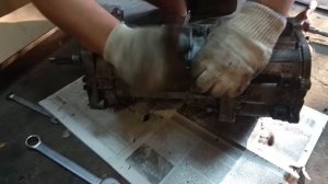 uzuki Grand Vitara / Суцуки Витара. Авто за 95.Часть 4. Разбор КПП и раздаточной коробки.