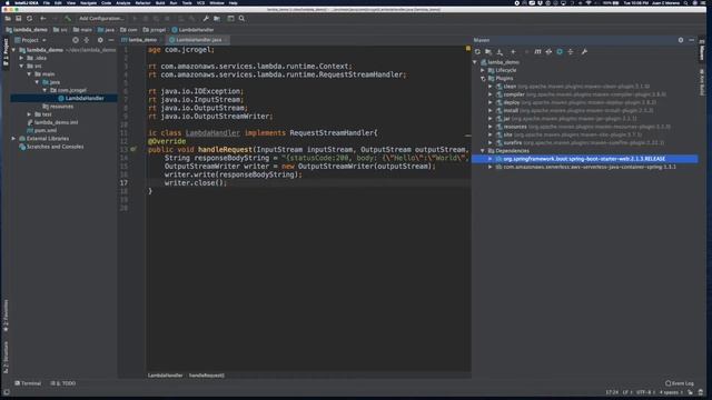 Intro to AWS Lambda using Java смотреть онлайн