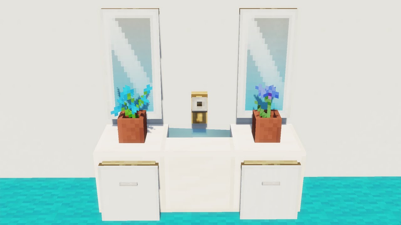 РАБОТАЮЩАЯ РАКОВИНА В МАЙНКРАФТ БЕЗ МОДОВ! смотреть онлайн