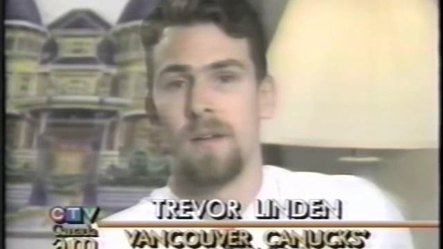 Canuck Place Archives: Trevor Linden on CTV Canada AM June 1994 смотреть онлайн