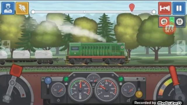 Train Simulaitor#1 Игра про поезда. поездатая игра!