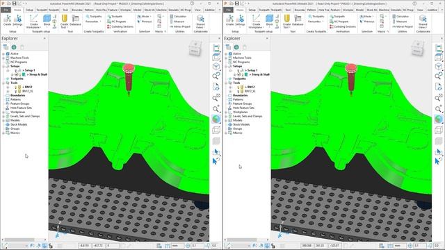 Faster Collision Drawing - PowerMill 2021.1 смотреть онлайн