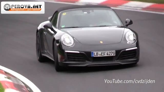 Испытания нового кабриолета 911 Carrera GTS. Perova.net