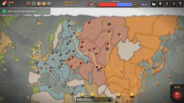 Axis and Allies 1942 Online | Me (axis) V. DUINKAT (Allies) Ep. 3. смотреть онлайн