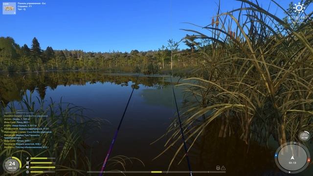 Русская рыбалка 4 #87 - Рыбалка на Старом Остроге. Линь и Белый Амур смотреть онлайн