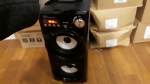 Портативная колонка MS-38 black ( с басами и чистым звуком ) оригинал смотреть онлайн