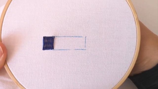 Otomi stitch hand embroidery tutorial смотреть онлайн