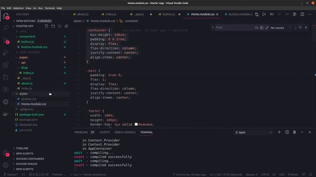 Next JS with CSS Modules #14 смотреть онлайн