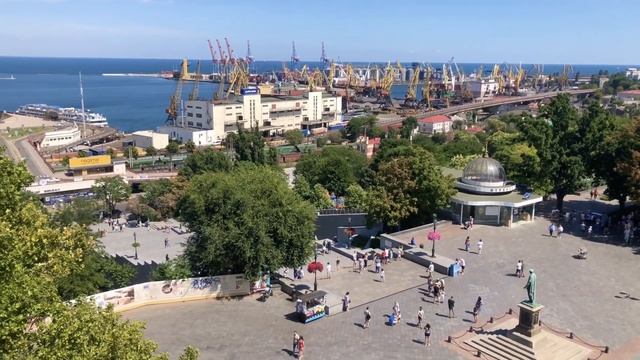 ОДЕССА С ВЫСОТЫ 4K ? | ДЮК ДЕ РИШЕЛЬЕ | МОРСКОЙ ВОКЗАЛ | ПОТЕМКИНСКАЯ ЛЕСТНИЦА | ODESSA VIEW 4K!