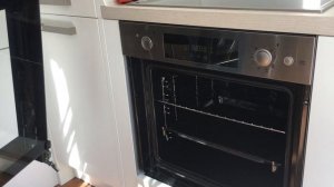 Снятие дверцы с электрического духового шкафа Candy