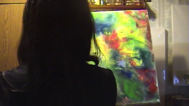 урок интуитивной живописи.Ищем образ. смотреть онлайн