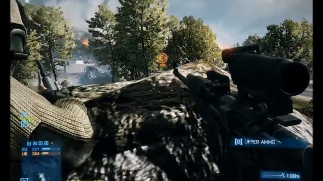 Battlefield 3 Multiplayer Gameplay Nvidia GT 430 смотреть онлайн