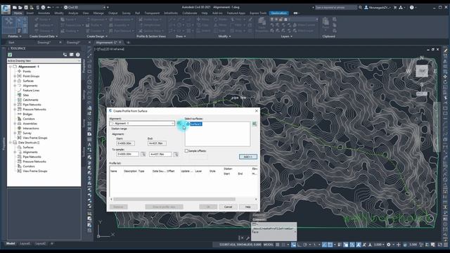 How To Create Profile In Autodesk Civil 3d 2021 смотреть онлайн