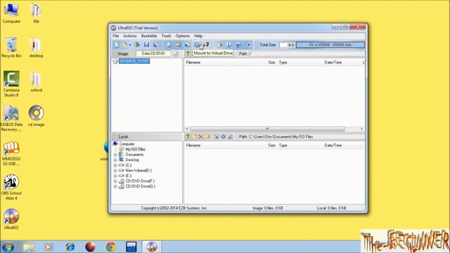 How to make ISO disk image file from cd/dvd and mount it on virtual drive using ultra iso software смотреть онлайн