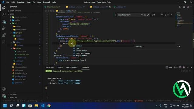 Dispatch VS Commit #VueJSAcademy смотреть онлайн
