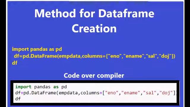 Creation of a Pandas Dataframe from a List containing Multiple Tuples in Python смотреть онлайн