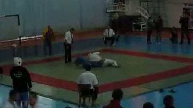KUDO Daido Juku Открытый кубок Украины 1декабря 2012г Медведев Е (КРЫМ) - Ларин П. (Москва) смотреть онлайн
