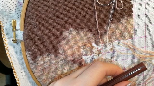Вышивальная болталка. Шоколадная ночь вышивка. К вышивке через месяц. Организация процесса. смотреть онлайн