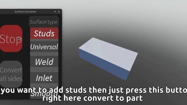 How Add Studs To Parts [Roblox Studio Tutorial] смотреть онлайн