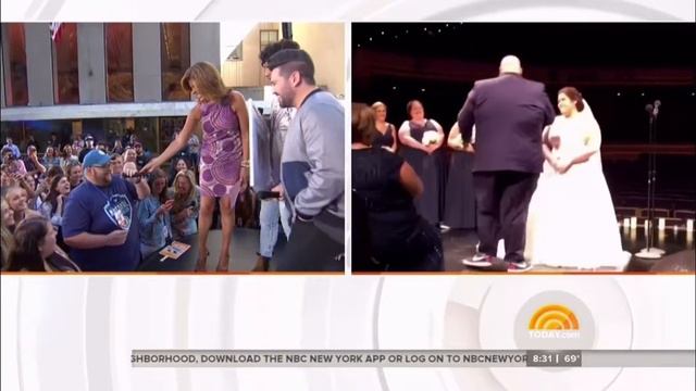 Dan + Shay and the Today Show Surprise Newlyweds - Kelli and Chris смотреть онлайн