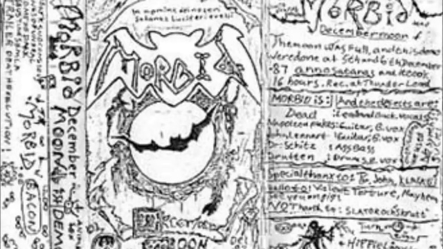 MORBID{Death/Black Metal Country : Sweden} - December Moon FULL DEMO (1987) смотреть онлайн