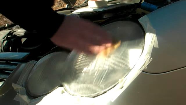 полировка фар наждачкой смотреть онлайн
