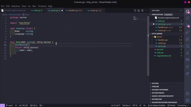 REST API desde cero en golang смотреть онлайн