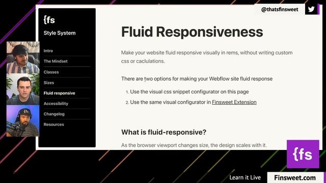 Client-First + Fluid Responsive - Learn it Live #8 смотреть онлайн