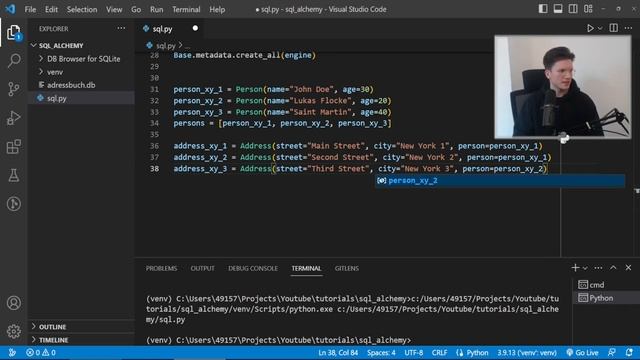 Umfangreiche EINFÜHRUNG von SQL in Python смотреть онлайн