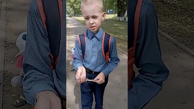 Дети и ящерицы, улитки, змеи, жуки, пауки #short #shorts смотреть онлайн