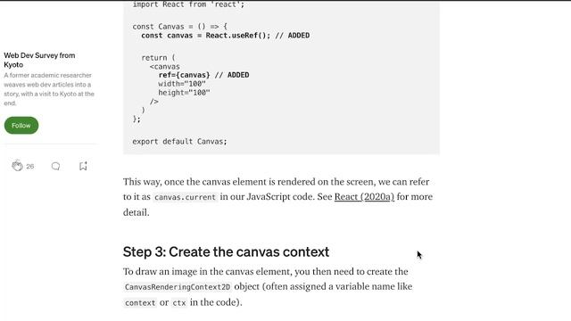How to use HTML Canvas with React Hooks ? Front-End Daily #28 смотреть онлайн