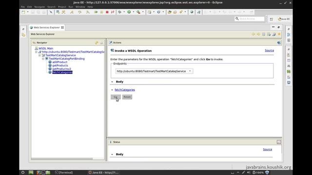 SOAP Web Services 18 - Using Web Service Explorer смотреть онлайн
