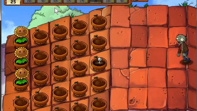 Plants vs. Zombies #7 Ну че все на крышу смотреть онлайн