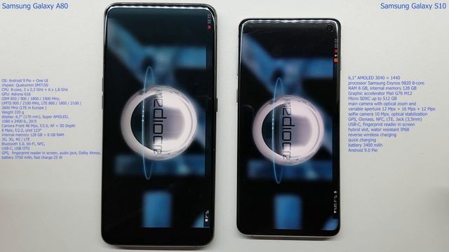 Samsung Galaxy A80 vs Samsung Galaxy S10 - SPEED TEST + multitasking - Which is faster!? смотреть онлайн