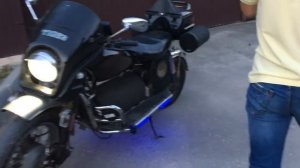 Тяжелый электро мотоцикл