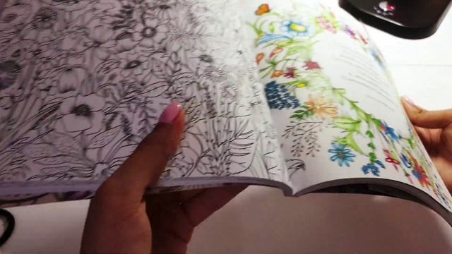 Листаем и болтаем/Обзор раскраски "побег в мир шекспира"+готовая работа смотреть онлайн