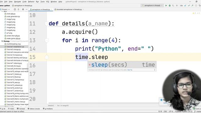 Python for ml Part 63 | Semaphores using threads in python | ML Tutorial |ML for beginners смотреть онлайн