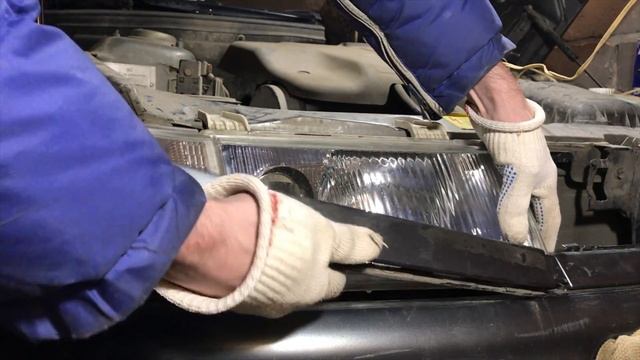 Установка блок фары ВАЗ-2110 смотреть онлайн