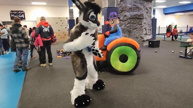 Halloween Carnival In Fursuit!